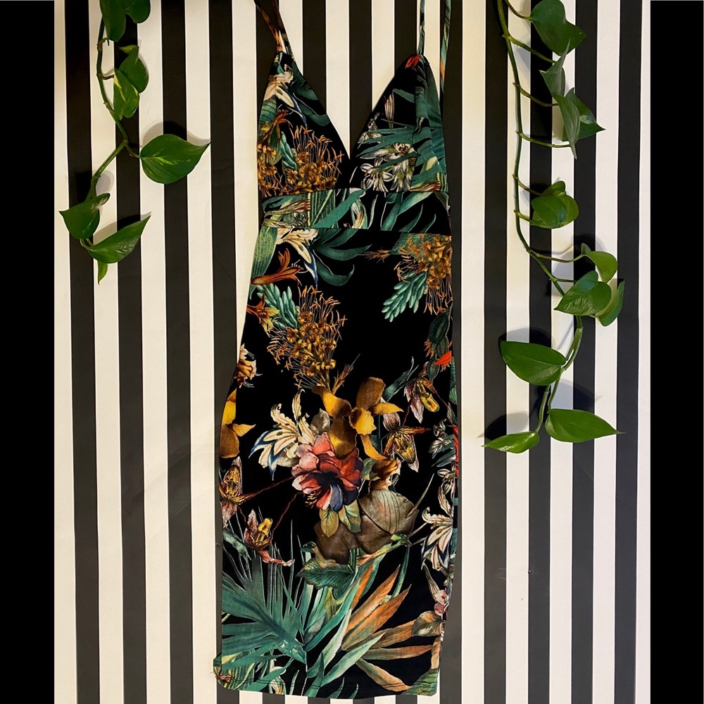 Jungle Print Dress